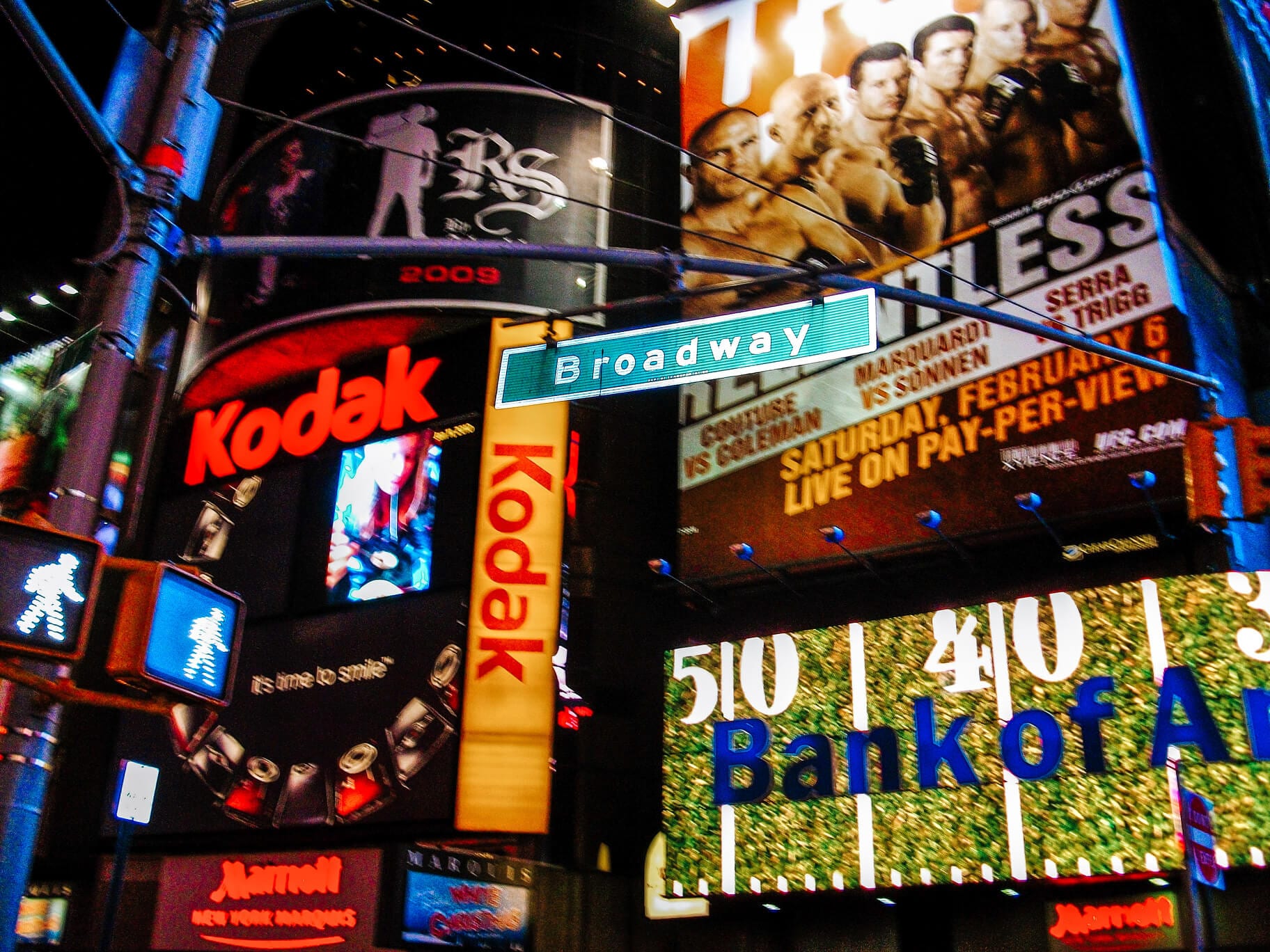 Broadway à Times Square