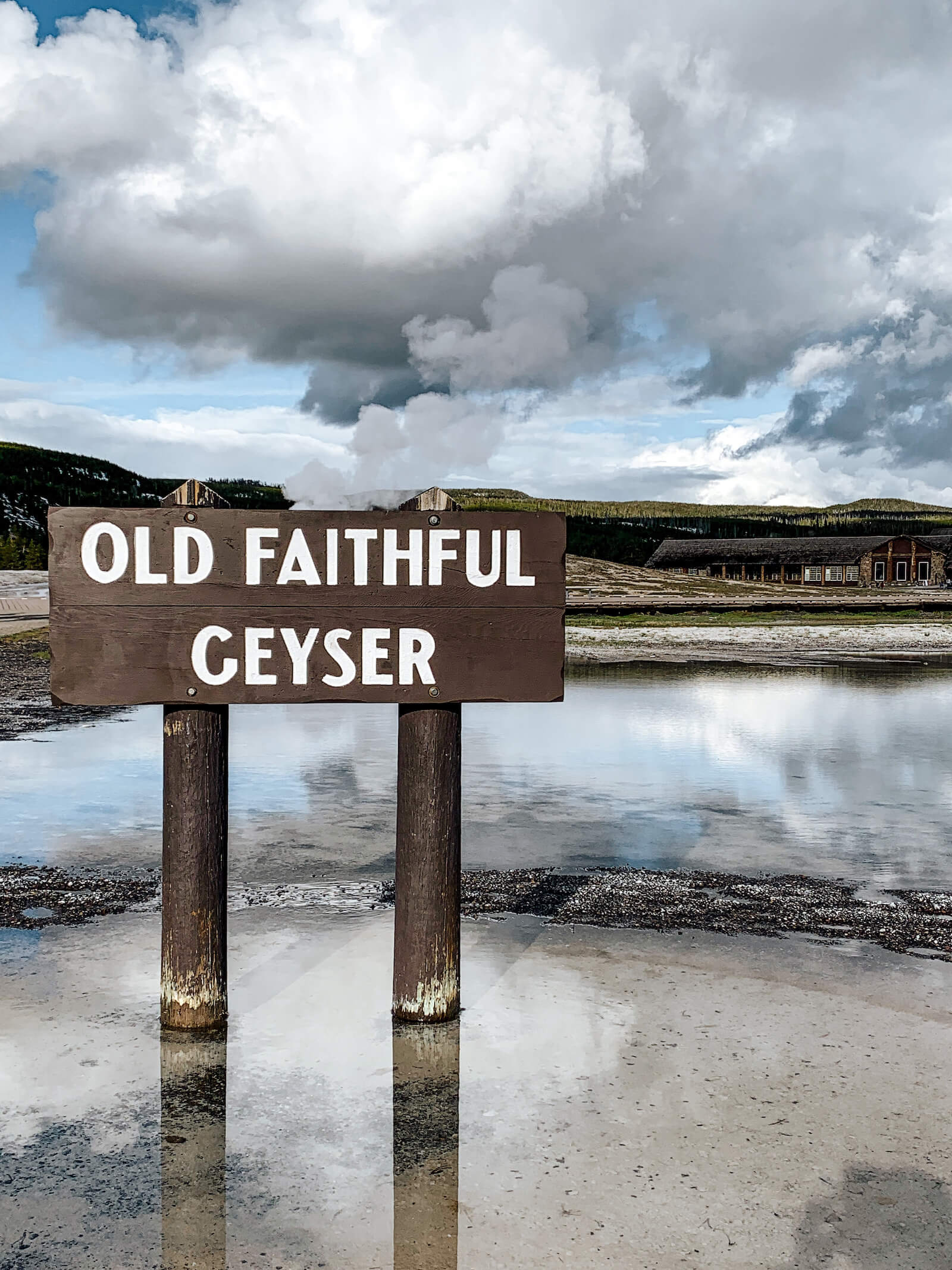 Old Faithful à Yellowstone