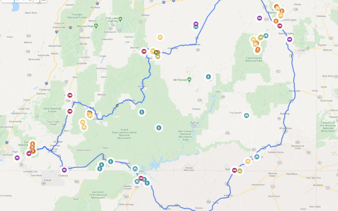 Les Big 5, les 5 grands parcs nationaux en Utah